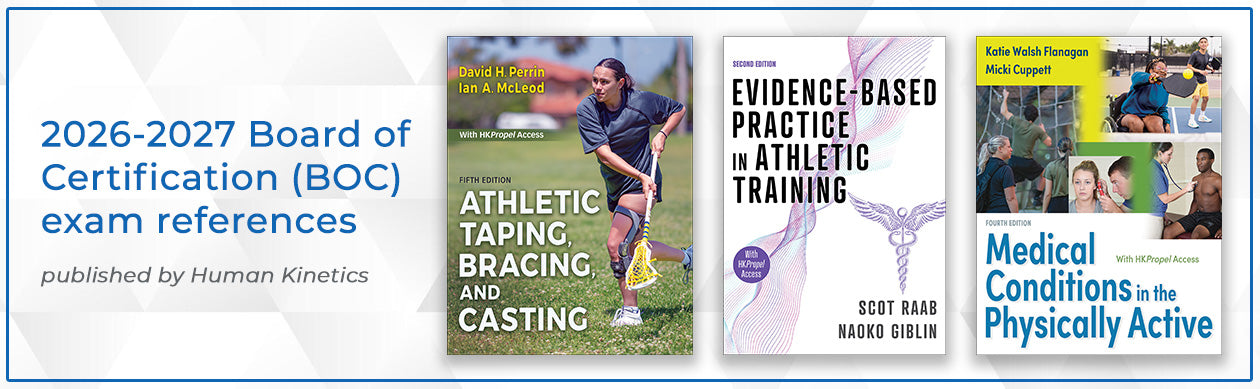 2026-2027 Board of Certification (BOC) Exam References by Human Kinetics