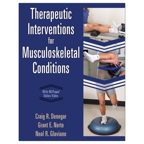 Therapeutic Interventions for Musculoskeletal Conditions